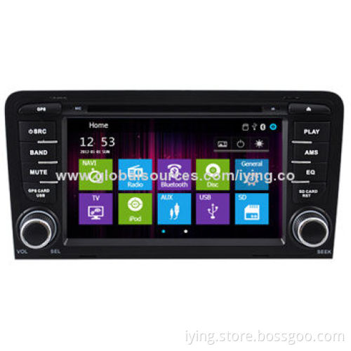Special DVD Car GPS for Audi A4 2003-2011, Built-in FM/AM Radio Tuner
